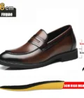 New Luxury Business Men's Cow Leather Shoes Breathable Rubber Sole Invisible Height Increasing Driving Shoes Summer Casual Shoes