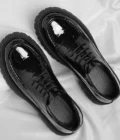 Crocodile Print Shoes Men Wedding Dress Leather Shoes Men Italiano Oxford Shoes Men Business Suit Office 2025 Italiano Zapatos - Image 4