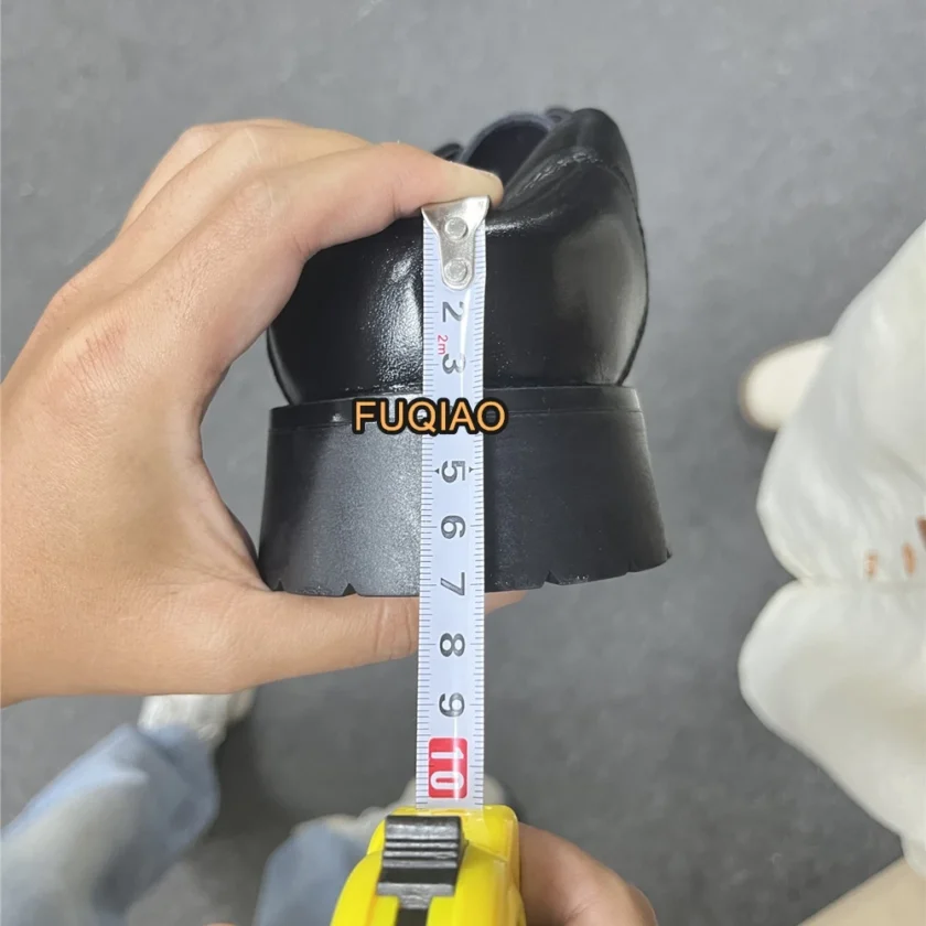 High Quality Cow Leather Platform High Heel Flat/7CM Height Increase Men Leather Shoe Oxford Dress Elevator Shoes Formal Wedding - Image 5