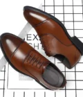 Height Increasing Shoes Men Taller Elevator 6CM Invisible Insole for Daily Men's Heighten Increased Wedding Oxfords Office Male - Image 5