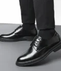 Elevator Shoes For Men 6cm/Flat Shoes Men Formal Shoes Winter/Spring Classic Business Luxury Men Oxfords Footwear Suit Shoes - Image 6
