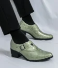 Fashion Lift Leather Shoes Business Men High Heel Pointed Elevator Chunky Height Increase 6CM Dress Wedding Shoe Plus Size 38-46 - Image 5