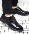 Height Increasing Shoes Men Taller Elevator 6CM Invisible Insole for Daily Men's Heighten Increased Wedding Oxfords Office Male - Image 3