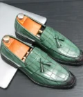 Men New Trend Fashion Loafers Casual Fashion Versatile Tassel Leather Business Dress Party Wedding Comfortable Walking Shoes - Image 5