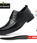 Spring/Summer Men 37-45 Men's Flat/6CM Heightening Elevator Shoes Business Formal Leather Shoes Man British Casual Wedding Suit
