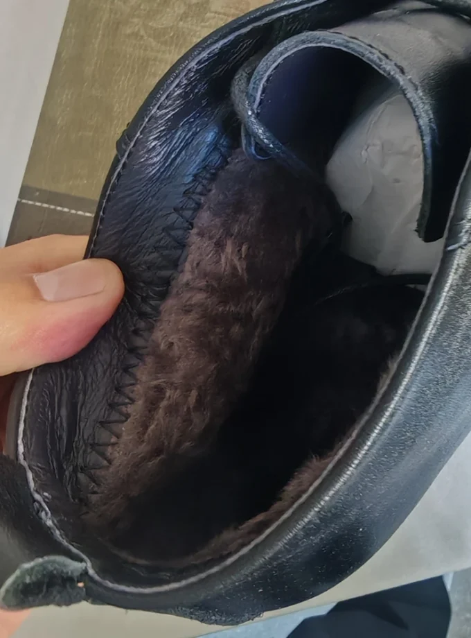 Bussiness Flat/6CM Elevator Men Shoes Genuine Leather Boots Autumn Winter Snow Boots Ankle Boots for Men Botas Hombre Plus Size